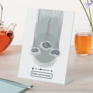 objet_2_rain control meter pedestal sign