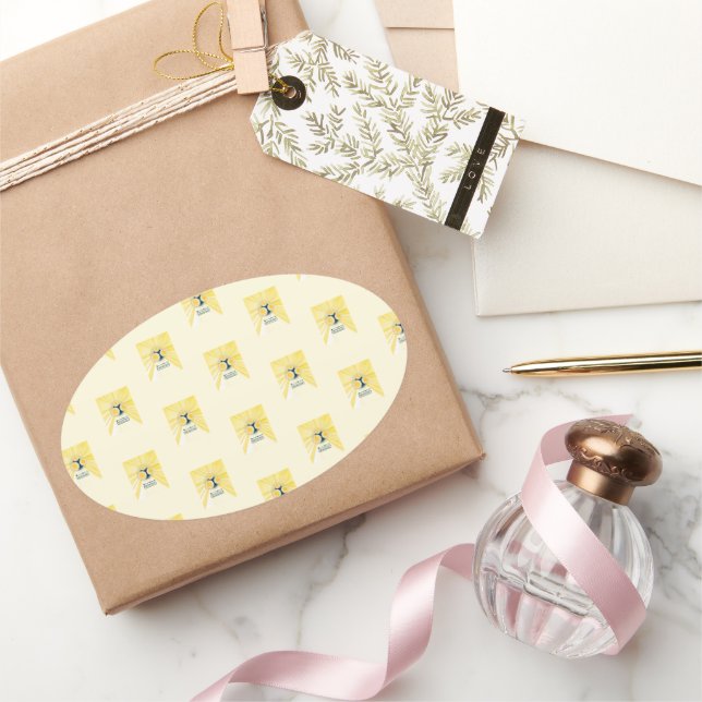 objet_3_sun control meter oval sticker (Gifting)