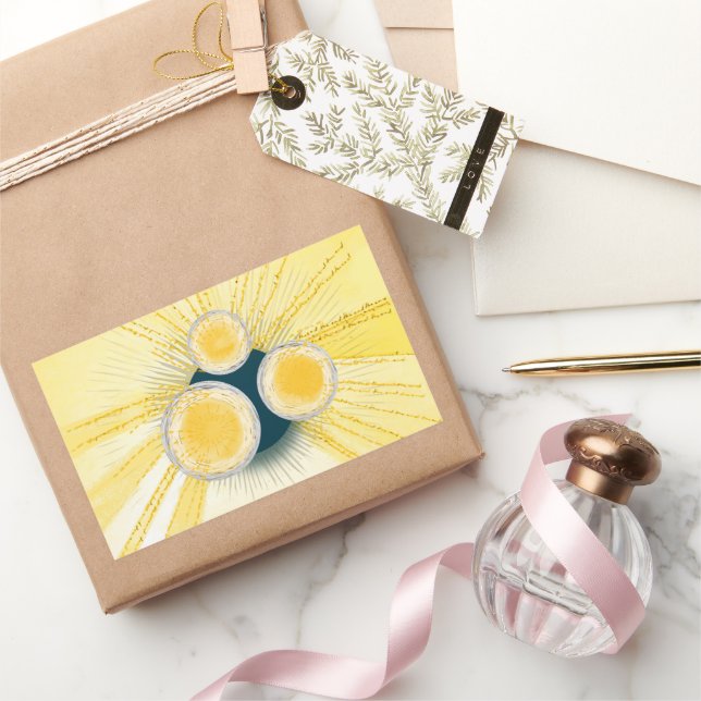 objet_3_sun control meter rectangular sticker (Gifting)