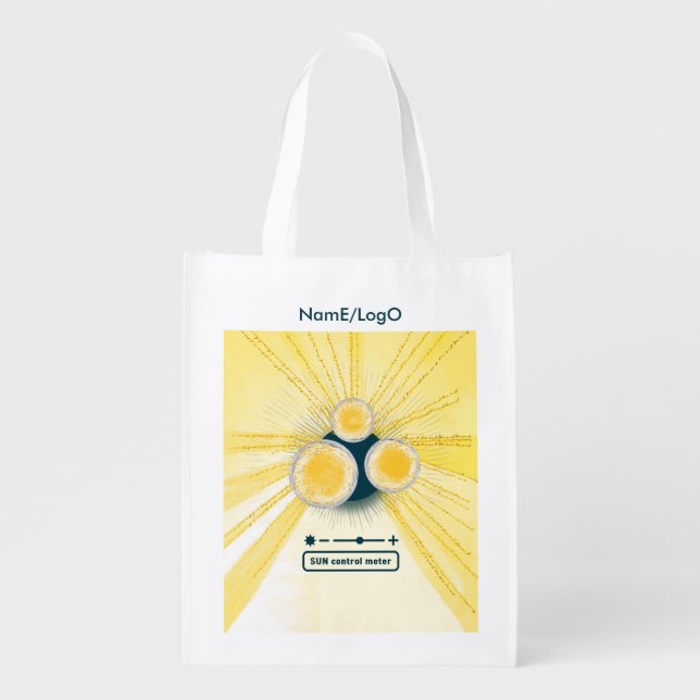 objet_3_sun control meter reusable grocery bag (Front)