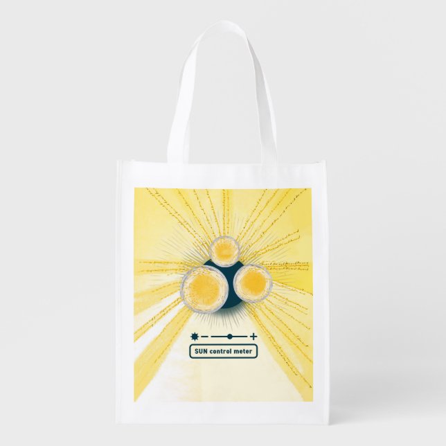 objet_3_sun control meter reusable grocery bag (Front)