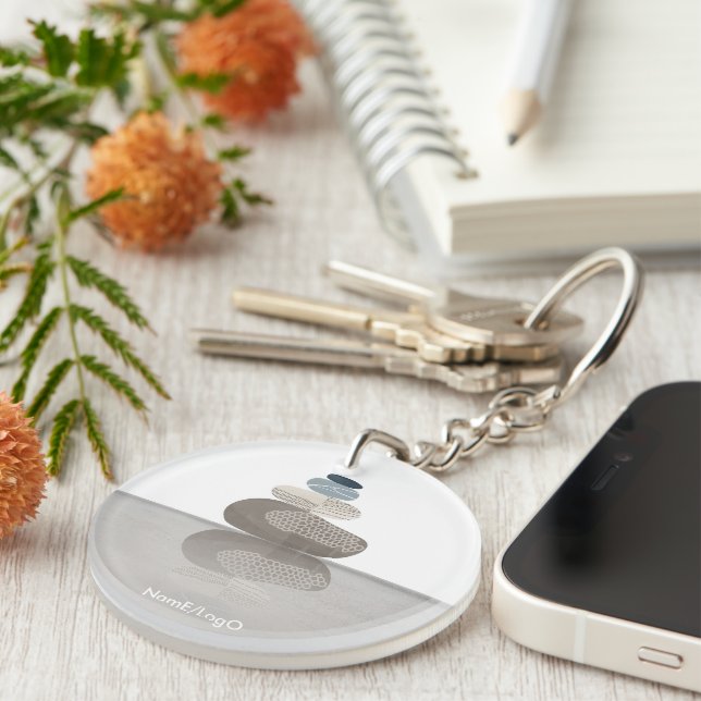 objet_7_layer acrylic keychain (Front Right)