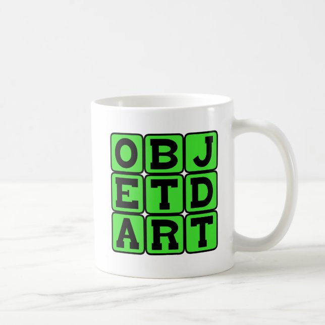 Objet d'Art, Art Object Coffee Mug (Right)