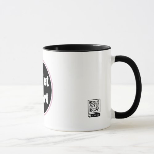 Objet DArt Logo Scannable QR Code Mug