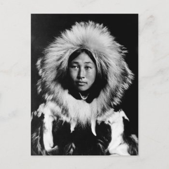 Obleka  An Eskimo Woman  1907 Postcard by Photoblog at Zazzle