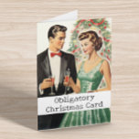 Obligatory Christmas Card Funny<br><div class="desc">This design may be personalized in the area provided by changing the photo and/or text. Or it can be customized by clicking Personalize this Template and then choosing the click to customize further option and delete or change the color of the background, add text, change the text color or style,...</div>
