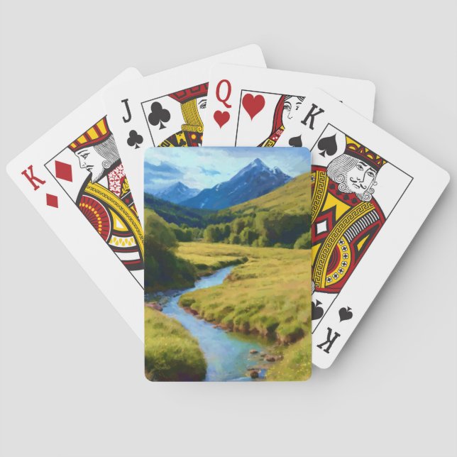 Oblivion Born of Lethe Poker Cards (Back)