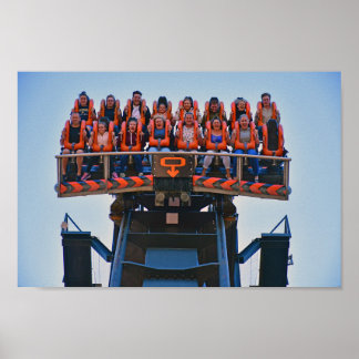 Oblivion Drop | Alton Towers Resort Poster