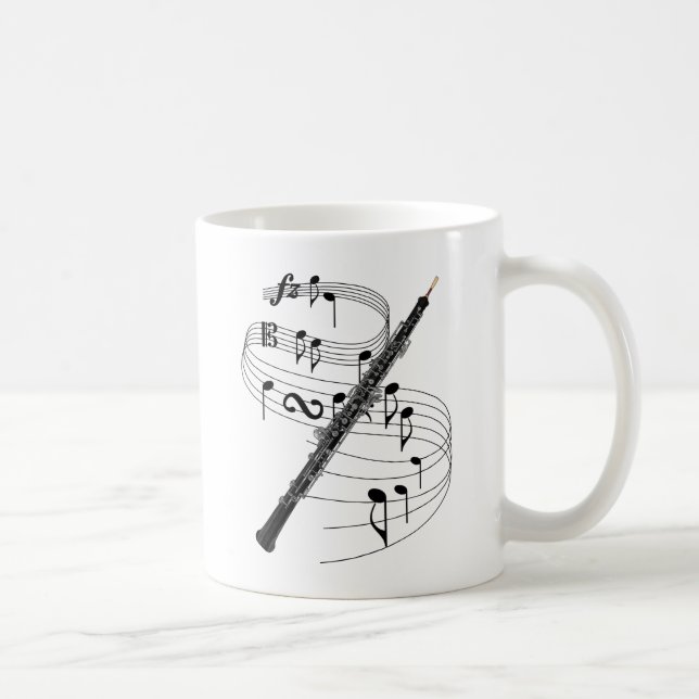 Oboe Coffee Mug (Right)