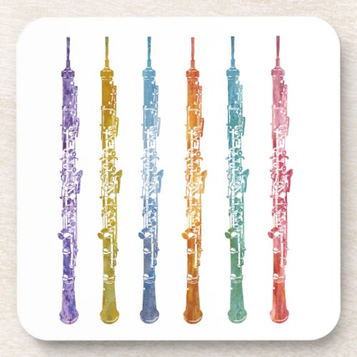 Oboe Crayons Coaster