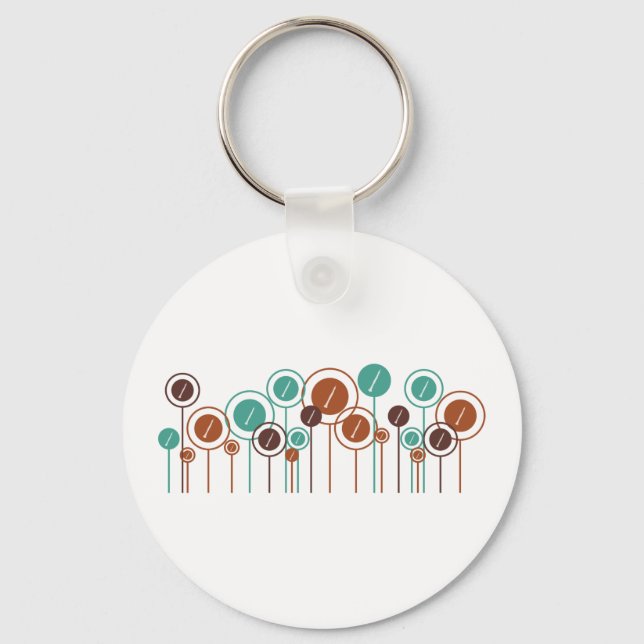 Oboe Daisies Keychain (Front)