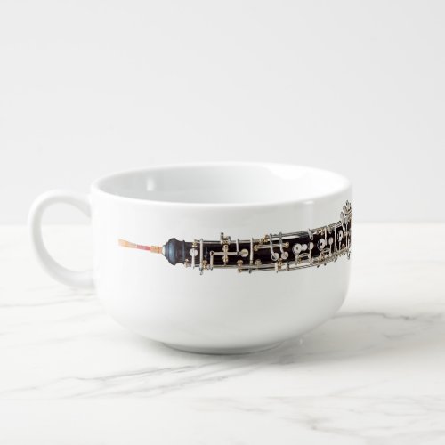 Oboe Detailed Realistic_Looking Image Soup Mug
