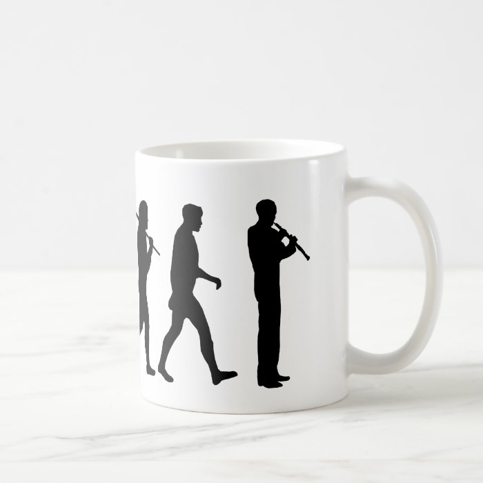 Oboe evolution funny Oboist humor gift Mug