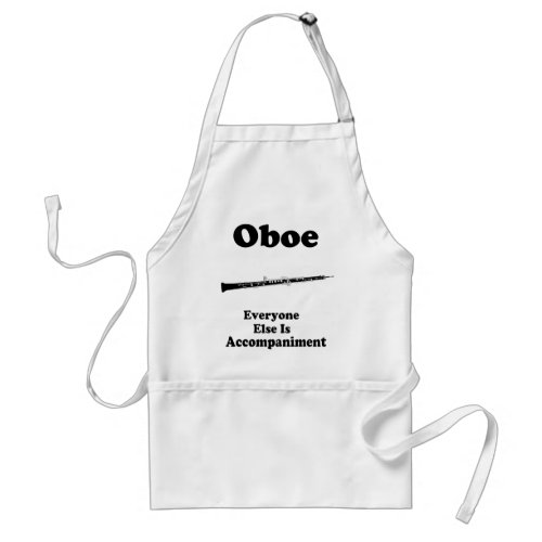 Oboe Gift Adult Apron