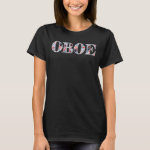 Oboe Heart Text T-Shirt