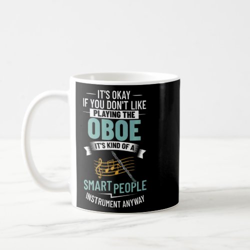 Oboe Instrument Music Player Beginner Lesson Obois Coffee Mug