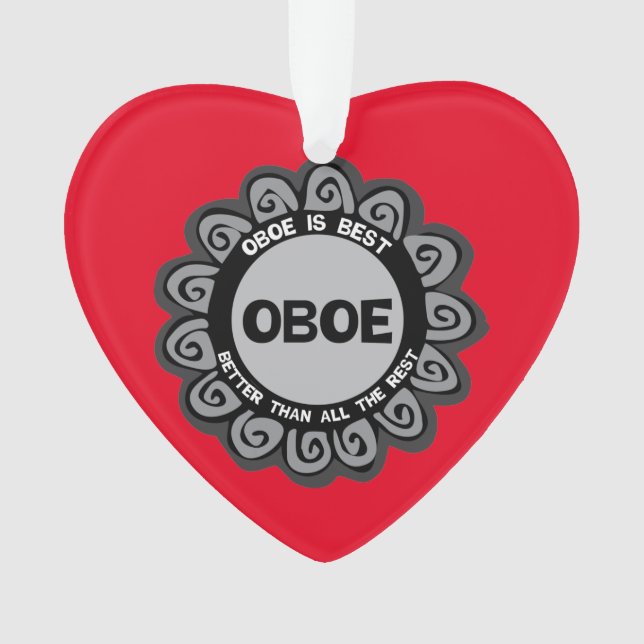 Oboe Is Best Ornament (Front)