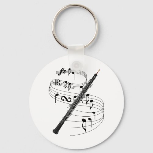 Oboe Keychain