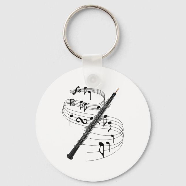 Oboe Keychain (Front)