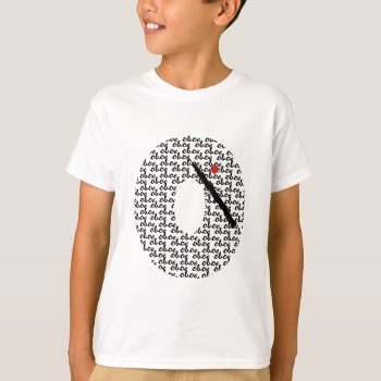 Oboe Letter O T-shirt by hamitup at Zazzle