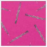 Oboe Music Musician Room Decor Pink Fabric