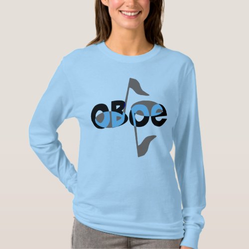 Oboe Music Notes T_Shirt