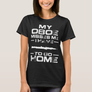 Oboe Musician Music Instrument Oboe Player T-Shirt