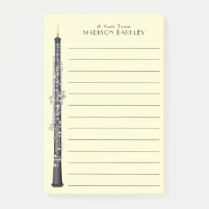 Oboe Musician Music Teacher Post-it Notes