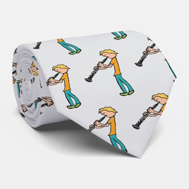 Oboe Neck Tie (Rolled)