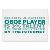 Oboe Player 3% Talent (Front Horizontal)