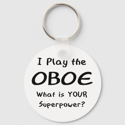 oboe player keychain