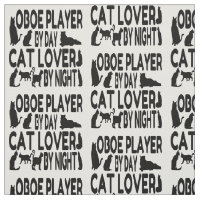 Oboe Player Loves Cats