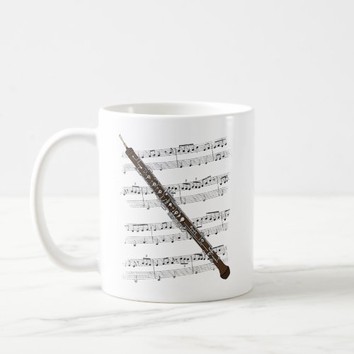 Oboe Player Oboist Woodwind Musician Colour  Coffee Mug