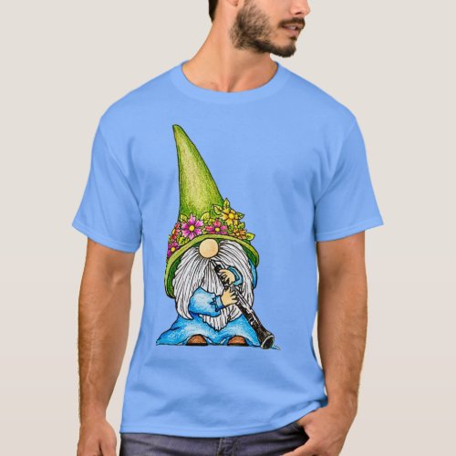 Oboe Playing Gnome  T_Shirt
