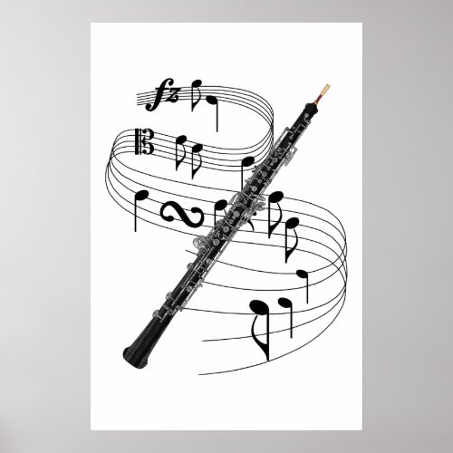 Oboe Poster