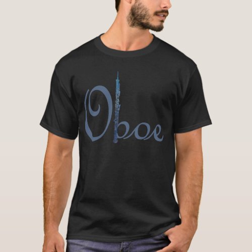 Oboe Script T_Shirt