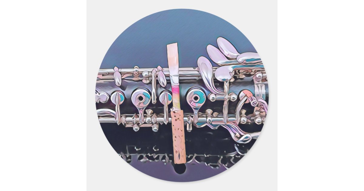 Oboe Sticker | Zazzle
