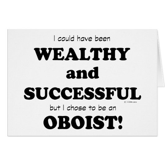Oboe Wealthy & Successful (Front Horizontal)