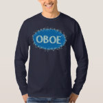 Oboe Winter Snowflakes T-Shirt