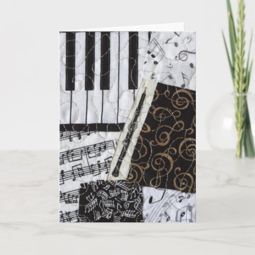 Oboe Woodwind Musical Instrument Card