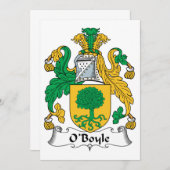 O'Boyle Family Crest (Front/Back)