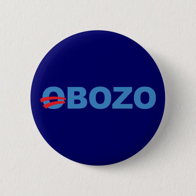 Obozo Obama Button (Front)
