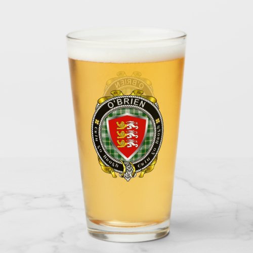 OBrienBrien Irish Shield Beer Glass