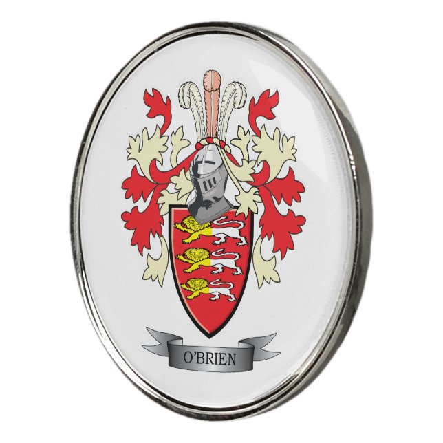O'Brien Coat of Arms Golf Ball Marker (3/4)
