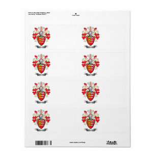 O'Brien Coat of Arms Label