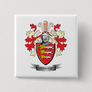O'Brien Coat of Arms Pinback Button