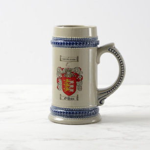 O'Brien Coat of Arms Stein