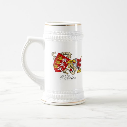 OBrien Crest Beer Stein