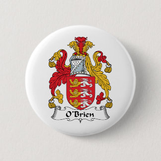O'Brien Family Crest Button