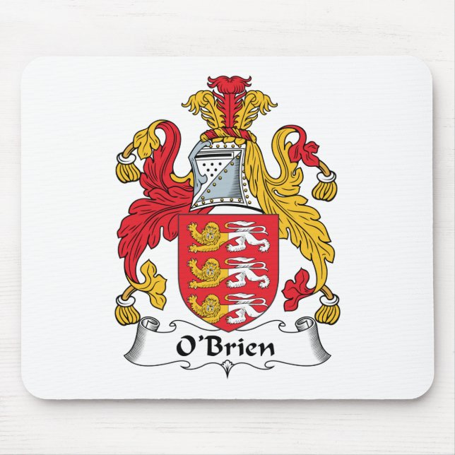 O'Brien Family Crest Mouse Pad (Front)